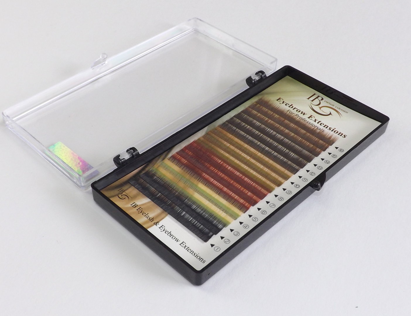 Augenbraue-Wimpern Color Mix / 6mm